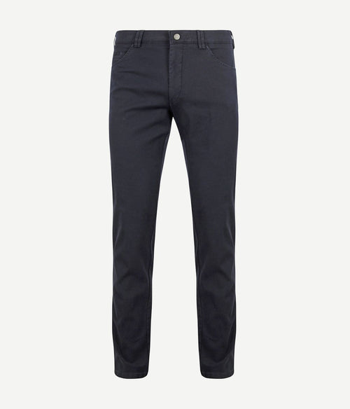 Meyer Dublin broek donkerblauw | Slim-fit