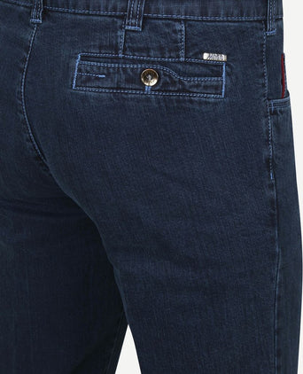 Jeans broek Diego donkerblauw