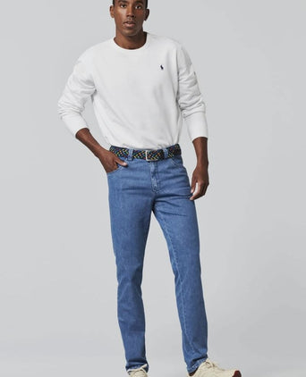 Meyer jeans Dublin blauw | Slim-fit