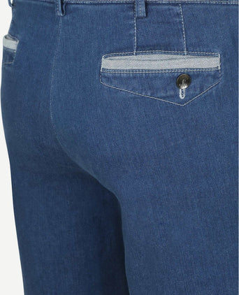Meyer jeans Dublin blauw | Slim-fit