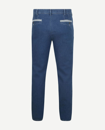 Meyer jeans Dublin blauw | Slim-fit