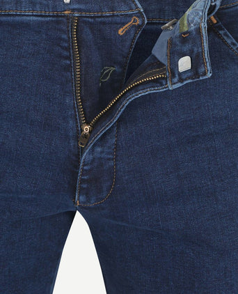 Meyer jeans Dublin donkerblauw | Slim-fit