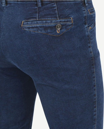 Meyer jeans Dublin donkerblauw | Slim-fit