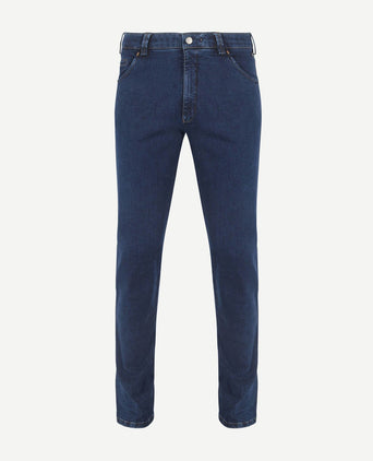 Meyer jeans Dublin donkerblauw | Slim-fit