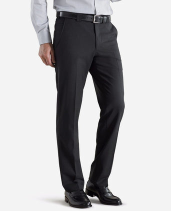 Meyer pantalon Roma wolmix antraciet | Regular-fit