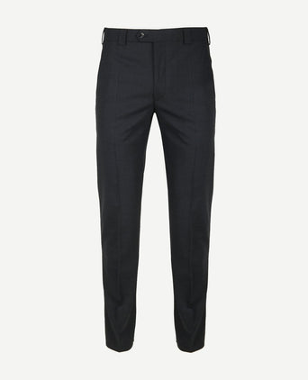 Pantalon Roma wolmix antraciet