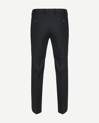 Pantalon Roma wolmix antraciet