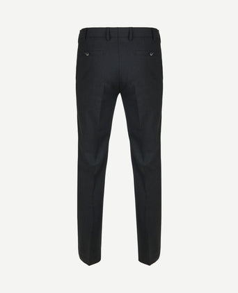 Pantalon Roma wolmix antraciet