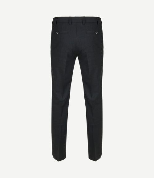 Pantalon Roma wolmix antraciet