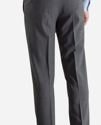 Meyer pantalon Roma wolmix grijs | Regular-fit