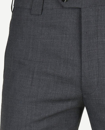 Pantalon Roma wolmix grijs