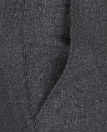 Pantalon Roma wolmix grijs