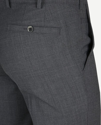 Meyer pantalon Roma wolmix grijs | Regular-fit