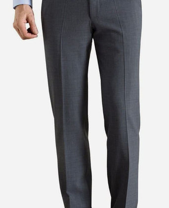 Meyer pantalon Roma wolmix grijs | Regular-fit