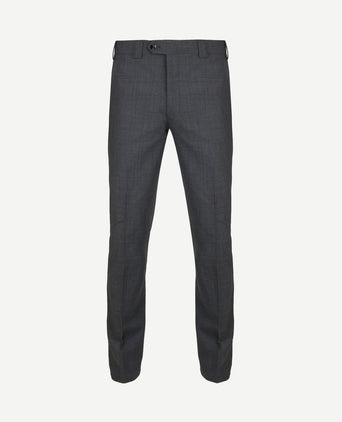 Pantalon Roma wolmix grijs
