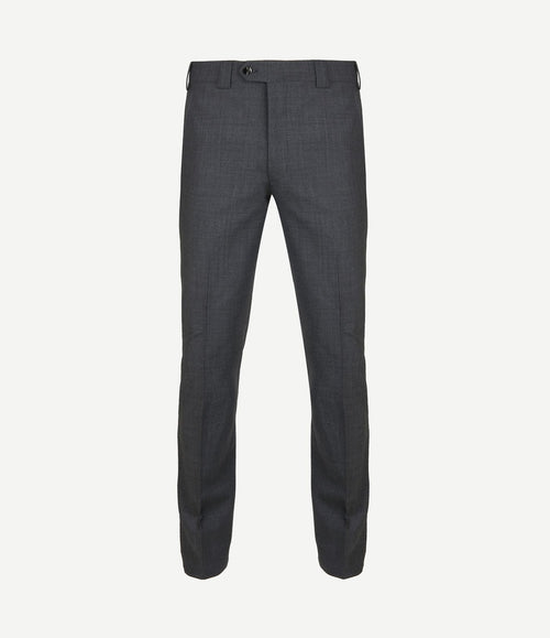 Pantalon Roma wolmix grijs