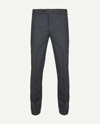 Pantalon Roma wolmix grijs