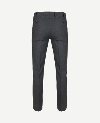 Pantalon Roma wolmix grijs
