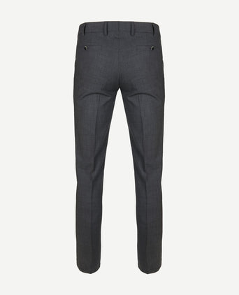Pantalon Roma wolmix grijs
