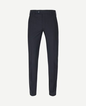 Pantalon Roma wolmix donkerblauw
