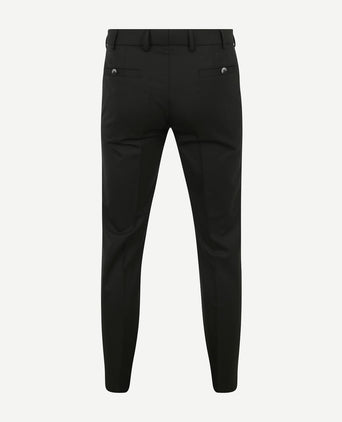 Meyer pantalon Roma wolmix zwart | Regular-fit