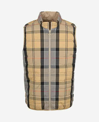 Reversible puffer beige