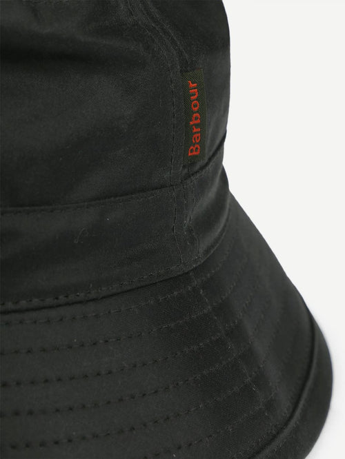 Barbour wax hoed donkergroen