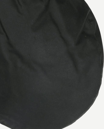 Wax flat cap donkergroen