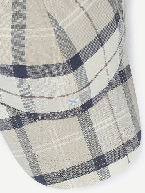 Pet tartan ruit ecru