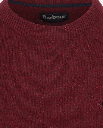 Barbour tisbury trui wol bordeaux