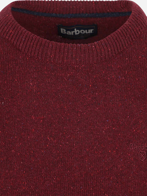 Barbour tisbury trui wol bordeaux