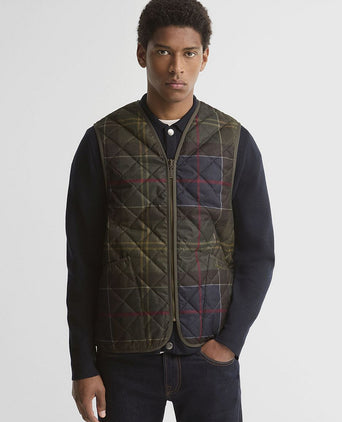 Icons zip-in quilted liner classic tartan