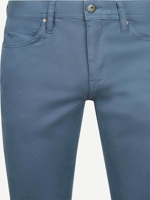 Chino blauw mid