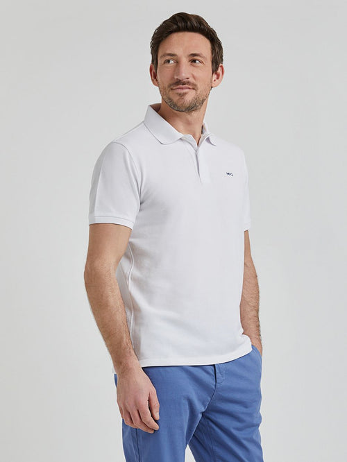 McGregor classic poloshirt wit | Regular-fit