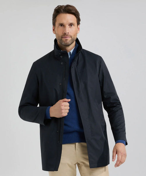 Raincoat donkerblauw