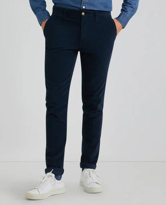 Chino corduroy donkerblauw