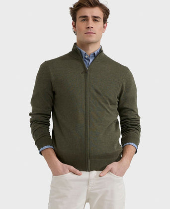 Vest olijfgroen