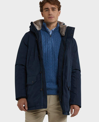 McGregor parka donkerblauw | Regular-fit