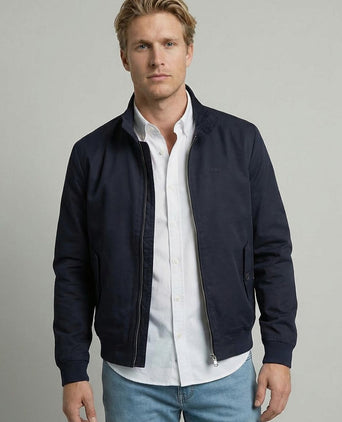 Classic bomberjas donkerblauw
