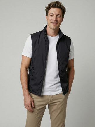 Lightweight bodywarmer donkerblauw Lightweight bodywarmer donkerblauw