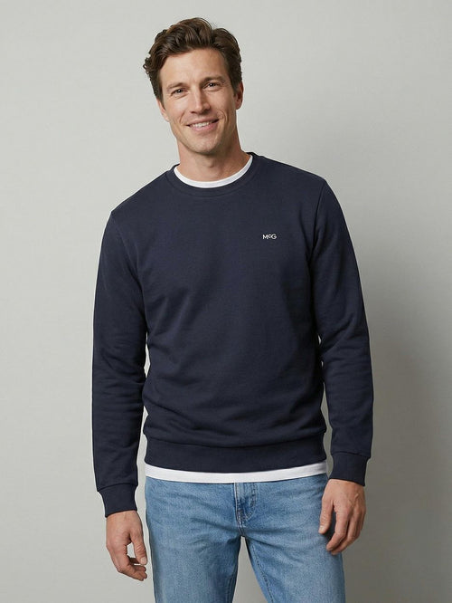 Sweatshirt donkerblauw