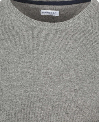 McGregor trui merino blend grijs | Regular-fit