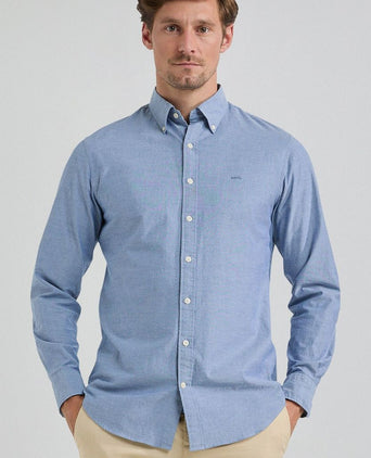 Overhemd Oxford blauw