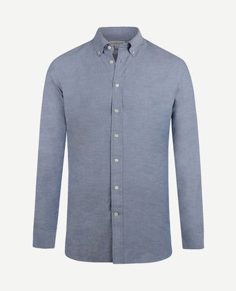 Overhemd Oxford blauw