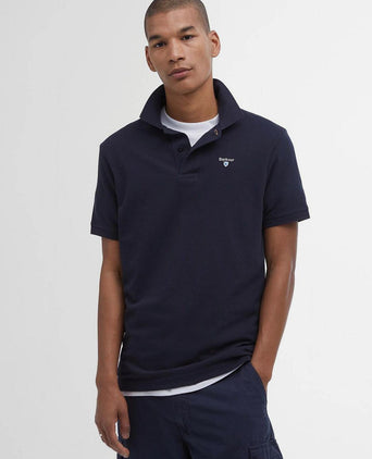 Basic polo donkerblauw