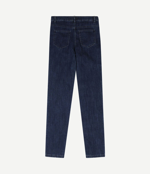 Jeans dames monroe jeans blauw