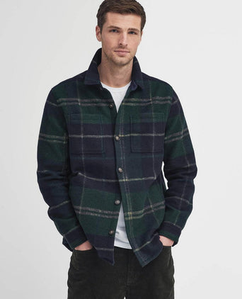 Barbour overshirt ruit greenloch tartan | Regular-fit