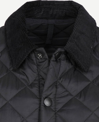 Heritage Liddesdale quilted jas zwart