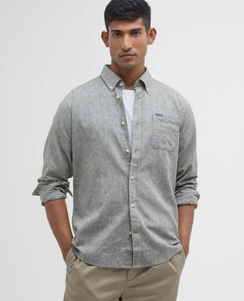Shirt nelson tailored groen