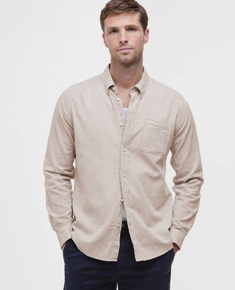 Shirt nelson tailored stone beige